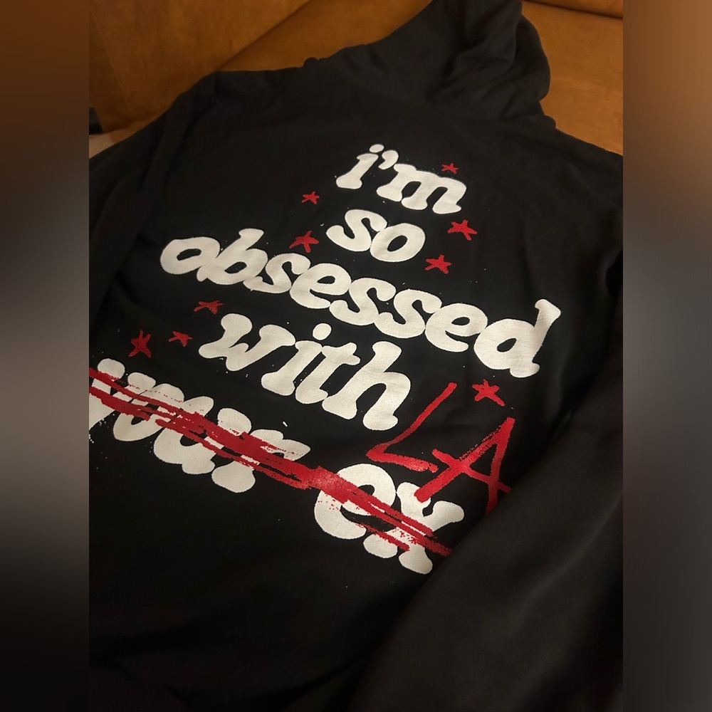 Olivia Rodrigo “I’m So Obsessed with LA” Zip Hoodie - M